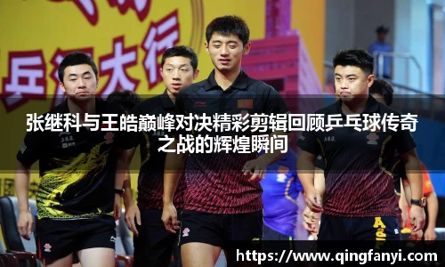 张继科与王皓巅峰对决精彩剪辑回顾乒乓球传奇之战的辉煌瞬间